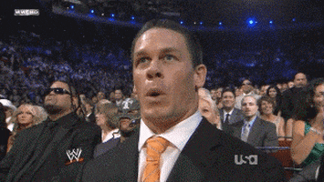 excited john cena GIF by WWE