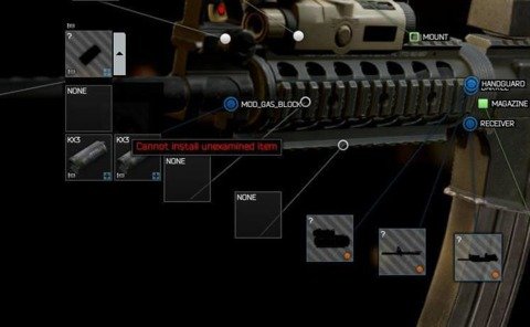 Unexamined mods cannot be installed or removed unless examined