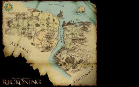 The game is set in the region around Faelands
