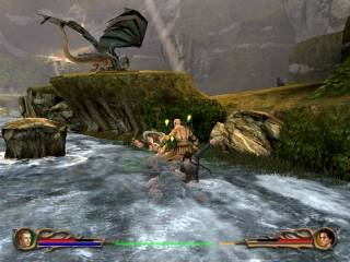 Calling Saphira for aid