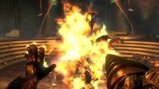 Burning a Splicer.