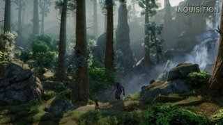 One of Dragon Age: Inquisitions large forests