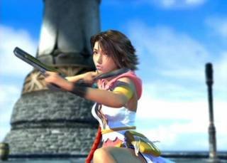 Yuna, Age: 19. Dressphere: Gunner.