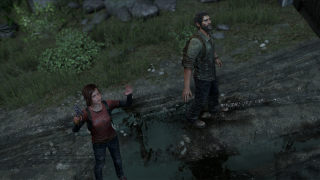 The two co-protagonists, Ellie and Joel.