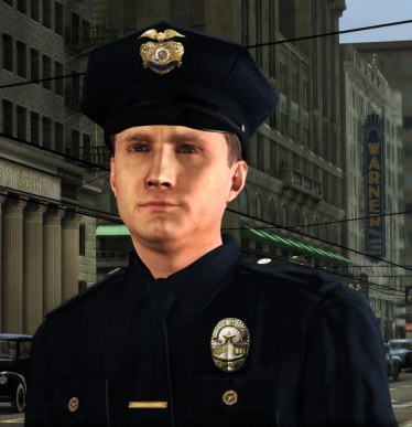 Cole Phelps, before he becomes a detective.