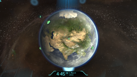 Mission Control replaces the regular Geoscape in XCOM: Enemy Unknown.