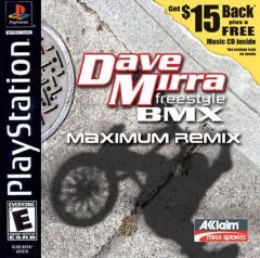 Dave Mirra Freestyle BMX - Maximum Remix [U] [SLUS-01347] front cover