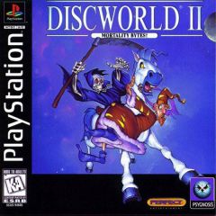 Discworld II - Mortality Bytes! [U] [SCUS-94605] front cover