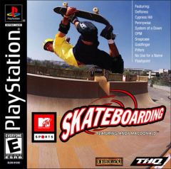 MTV Sports - Skateboarding featuring Andy MacDonald [U] [SLUS-01232] front cover