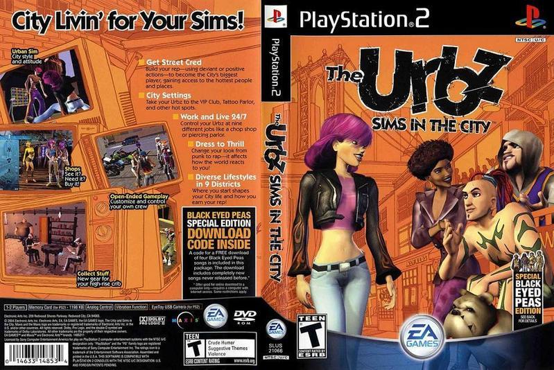 The Urbz Sims in the City cover