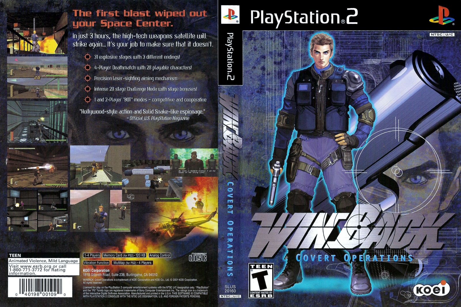 WinBack Covert Operations cover