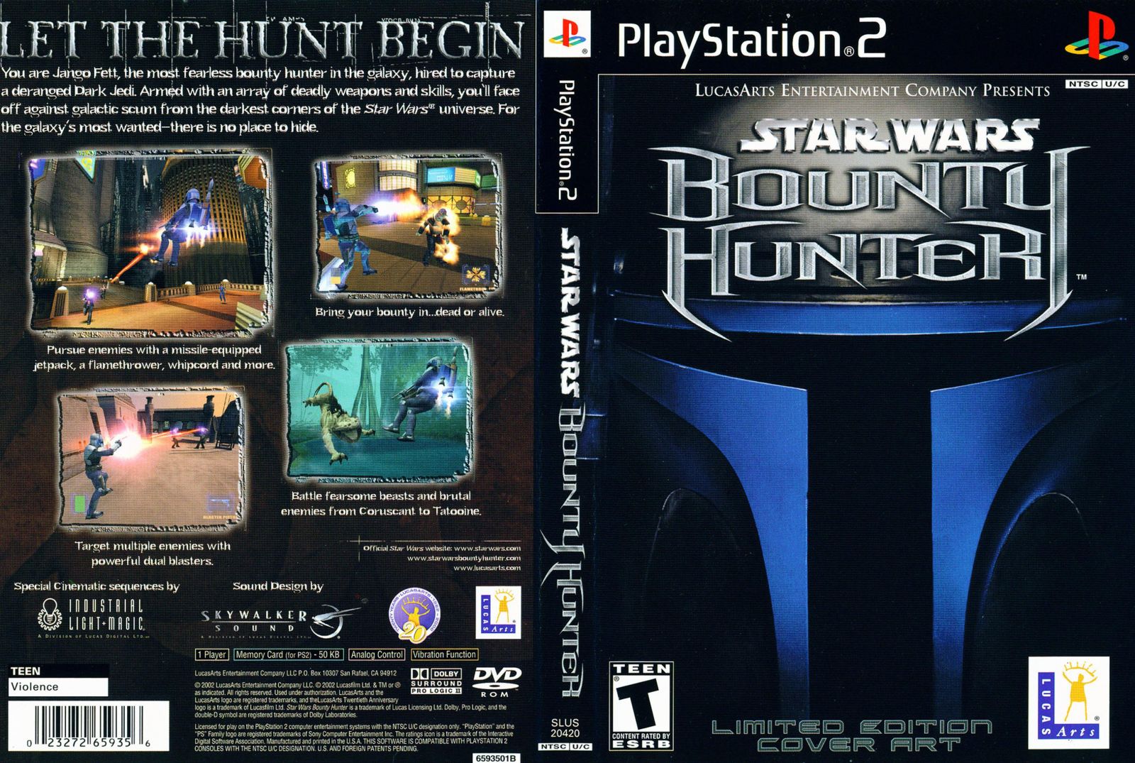 Star Wars - Bounty Hunter LE cover