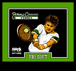 Jimmy Connors Tennis (U)  screenshot