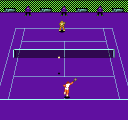 Four Players' Tennis (E) screenshot