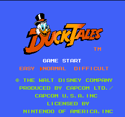 Duck Tales (U)  screenshot