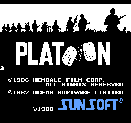 Platoon (U) (v1.0)  screenshot