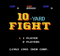 10-Yard Fight (J)  screenshot