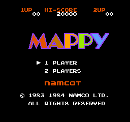 Mappy (J)  screenshot