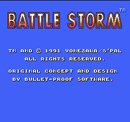 Battle Storm (J)  screenshot