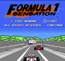 Formula 1 Sensation (E)  screenshot