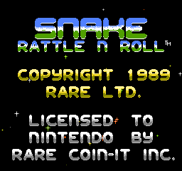 Snake Rattle n Roll (E)  screenshot