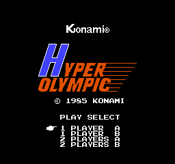 Hyper Olympic (J)  screenshot