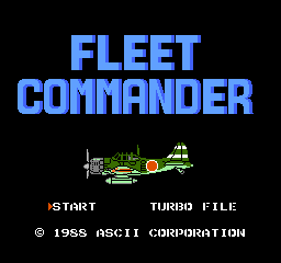 Fleet Commander (J)  screenshot