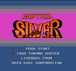 Captain Silver (J)  screenshot