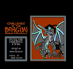 Challenge of the Dragon (U) (Unl) (Color Dreams)  screenshot