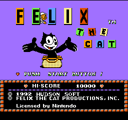 Felix the Cat (U)  screenshot
