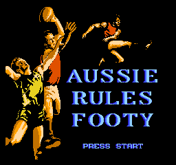 Aussie Rules Footy (A)  screenshot
