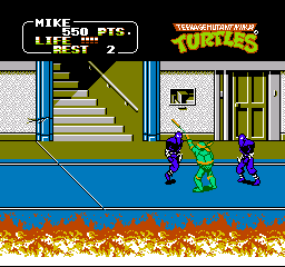 Teenage Mutant Ninja Turtles (J) screenshot