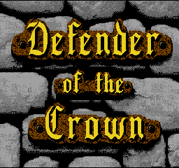 Defender of the Crown (F)  screenshot
