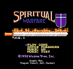 Spiritual Warfare (U) (Unl) (v6.1)  screenshot