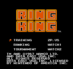 Ring King (U)  screenshot