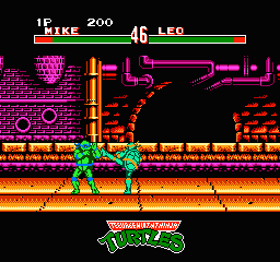 Teenage Mutant Ninja Turtles - Tournament Fighters (U) screenshot