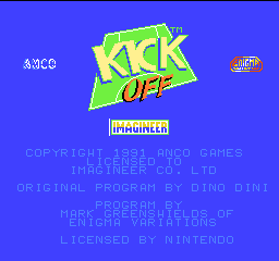 Kick Off (E)  screenshot