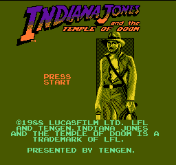 Indiana Jones and the Temple of Doom (U) (Unl)  screenshot