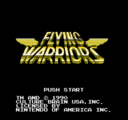 Flying Warriors (U)  screenshot