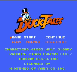 Duck Tales (U) (Proto)  screenshot