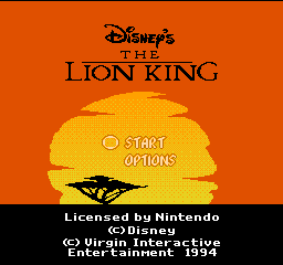 Lion King, The (E)  screenshot