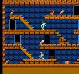 Bugs Bunny Crazy Castle, The (U) screenshot
