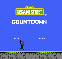 Sesame Street Countdown (U)  screenshot