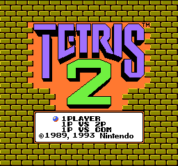 Tetris 2 (E)  screenshot