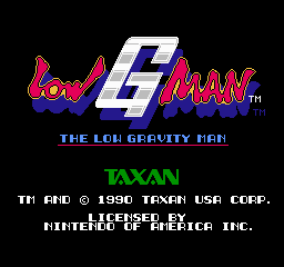 Low G Man - The Low Gravity Man (U)  screenshot