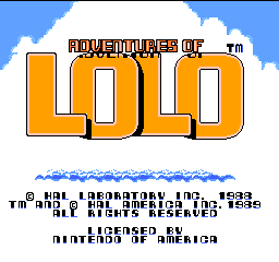 Adventures of Lolo (U)  screenshot