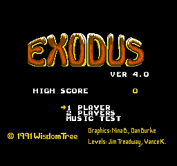 Exodus - Journey to the Promised Land (U) (Unl) (v4.0)  screenshot