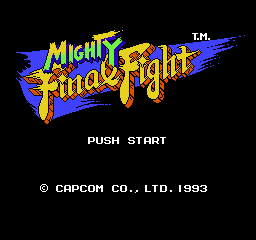 Mighty Final Fight (J)  screenshot