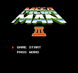 Mega Man 3 (U)  screenshot