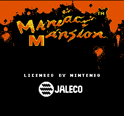Maniac Mansion (F)  screenshot